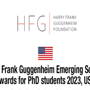 Scholarship Awards in USA- Harry Frank Guggenheim 2023