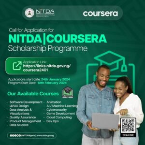 NITDA COURSERA Scholarship